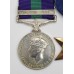 General Service Medal (Clasp - Palestine) and WW2 Medal Group of Five - Pte. A. Campbell, Border Regiment