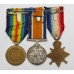 WW1 1914-15 Star Medal Trio - Pte. J.F. Day, Royal Army Medical Corps