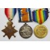 WW1 1914-15 Star Medal Trio with Original Documents - Pte. J.M. Sykes, Royal Army Medical Corps