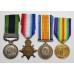 India General Service Medal (Clasp - North West Frontier 1908) - Pte. P. Redgrave, Royal Warwickshire Regiment