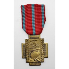 Belgium WW1 Fire Cross 1914-1918 (Type 1)