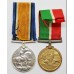 WW1 Mercantile Marine Medal Pair - Charles R. Powell