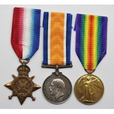 WW1 1914-15 Star Medal Trio - 2.A.M. / Cpl. J.C. West, Royal Flying Corps / Royal Air Force
