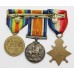 WW1 1914-15 Star Medal Trio - Pte. H. Parker, Connaught Rangers
