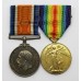 WW1 British War & Victory Medal Pair - Capt. W.S. Lonsdale, Royal Engineers