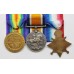 WW1 1914-15 Star Medal Trio - Pte. (Drummer) G. Atherley, 18th (3rd City Pals) Bn. Manchester Regiment - Wounded