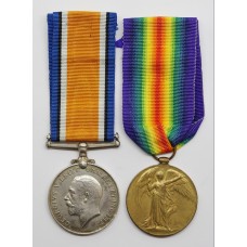 WW1 British War & Victory Medal Pair - 2.A.M. W. Kinley, Royal Air Force