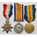 WW1 1914-15 Star Medal Trio - Pte. J. Rigby, 6th Bn. Loyal North Lancashire Regiment - Died of Wounds