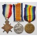 WW1 1914-15 Star Medal Trio - Pte. J. Rigby, 6th Bn. Loyal North Lancashire Regiment - Died of Wounds