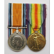 WW1 British War & Victory Medal Pair - Tpr. G. Ayre, Royal Horse Guards