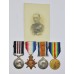 WW1 Military Medal, 1914-15 Star, British War Medal & Victory Medal Group - Bmbr. S. Symons, C.236 / London Bde. Royal Field Artillery