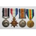 WW1 Military Medal, 1914-15 Star, British War Medal & Victory Medal Group - Bmbr. S. Symons, C.236 / London Bde. Royal Field Artillery