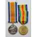 WW1 British War & Victory Medal Pair - Gnr A.C. Croft, Royal Artillery
