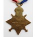 WW1 1914-15 Star Medal Trio and Memorial Plaque - A/Bmbr. R.H. Oxtoby, Royal Artillery (D.C.M. Recipient) - K.I.A.