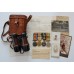 WW1 British War Medal, Victory Medal, Territorial Force Efficiency Medal & WW2 Defence Medal Group with Original Documents, Photographs & Private Purchase Binoculars - Capt. T. Hollis, 2/5th Bn. Loyal North Lancashire Regiment