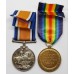WW1 British War & Victory Medal Pair - Pte. W.C. Linacre, Royal Army Medical Corps