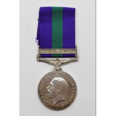 General Service Medal (Clasp - Iraq) - Pte. J. Appleby, East Yorkshire Regiment