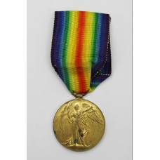 WW1 Victory Medal - Pte. J. Watson, Lanarkshire Yeomanry - Killed In Action (Gallipoli)