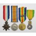 WW1 1914-15 Star Medal Trio (M.I.D.) and Medaille Militaire - Q.M. & Lieut. G. Carroll, 1/3rd E. Lancs. Fd. Amb. Royal Army Medical Corps (Gallipoli)
