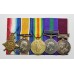 WW1 Prisoner of War 1914 Mons Star, British War Medal, Victory Medal, GSM (Kurdistan) and LS&GC Medal Group with Humane Society Swimming Proficiency Medal and 9 Other Silver Medals - Bandsman S. Inman, 2nd Bn. West Yorkshire Regiment