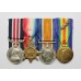 WW1 Military Medal, 1914-15 Star, British War Medal & Victory Medal (MID) - 2nd Lieut. E.C.F. Dunstan, Royal Artillery