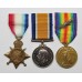 WW1 1914-15 Star Medal Trio - Major (Later Lt. Col.) E.G. Mackenzie, 17th Bn. Royal Fusiliers & Royal Air Force