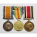 WW1 British War Medal, Victory Medal & Special Constabulary Long Service Medal Group - Pte. T. Longhurst, Machine Gun Corps