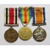 WW1 British War Medal, Victory Medal & Special Constabulary Long Service Medal Group - Pte. T. Longhurst, Machine Gun Corps