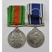 WW2 Defence Medal and George VI Police Long Service & Good Conduct Medal - Sergeant Arthur Sleath, Doncaster Borough Police