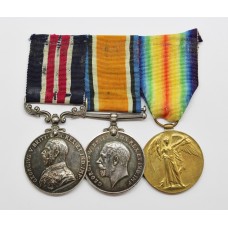 WW1 Military Medal, British War Medal & Victory Medal - Gnr. J. Walker, Royal Field Artillery