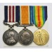 WW1 Military Medal, British War & Victory Medal Group with MM Certificate from Borough of Salford - Cpl. F. Hogan, Loyal North Lancashire Regiment & Cheshire Regiment