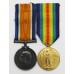 WW1 British War & Victory Medal Pair - Cpl. D. Muir, Lincolnshire Regiment