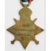 WW1 1914-15 Star Medal Trio - Pte. W. Middlebrooke, Notts & Derby Regiment (Sherwood Foresters)