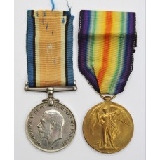 WW1 British War & Victory Medal Pair - Pte. A. Jenkins, Grenadier Guards - Killed In Action