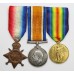 WW1 Casualty Medal Group to Clark Brothers - Lincolnshire Regiment