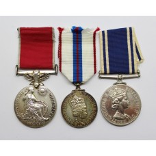 British Empire Medal (Civil), 1977 Silver Jubilee & Police Long Service & Good Conduct Medal Group - Const. Idriswyn Ford, South Yorkshire Police