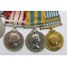 WW2, Naval General Service Medal (Clasp - S.E. Asia 1945-46) and Korea Medal Group of Eight - Acting Petty Officer H. Howarth, Royal Navy