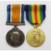 WW1 British War & Victory Medal Pair - Pte. A. Smith, 5th Canadian Infantry - Twice Wounded