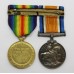 WW1 British War & Victory Medal Pair - Pte. A. Smith, 5th Canadian Infantry - Twice Wounded