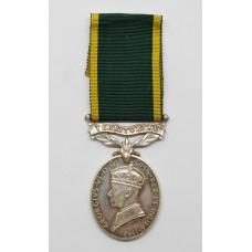 George VI Territorial Efficiency Medal - Sjt. A.S.B. Fursland, Royal Army Medical Corps
