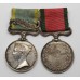 1854 Crimea Medal (Clasp - Sebastopol) and Turkish Crimea Medal (British Issue) in Fitted Box - Qr. Mr. of Bge. L. Isacke, Land Transport Corps