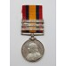 Queen's South Africa Medal (Clasps - Cape Colony, South Africa 1901, South Africa 1902) - L.Sergt. H. Close, 96th (Metropolitan Mounted Rifles) Coy. Imperial Yeomanry
