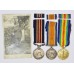 WW1 Military Medal, British War Medal & Victory Medal Group - Sjt. H.G. Bacon, Royal Garrison Artillery