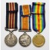 WW1 Military Medal, British War Medal & Victory Medal Group - Sjt. H.G. Bacon, Royal Garrison Artillery