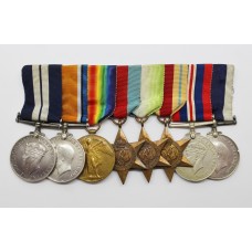 George VI Distinguished Service Medal, WW1, WW2 and Long Service & Good Conduct Medal Group of Eight - Chief Yeoman of Signals G.A. Toon, Royal Navy