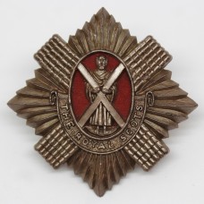 Royal Scots WW2 Plastic Economy Cap Badge
