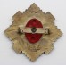 Royal Scots WW2 Plastic Economy Cap Badge