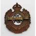 George V Royal Engineers Officer's Service Dress Cap Badge