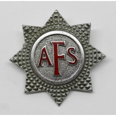 Auxiliary Fire Service (A.F.S.) Cap Badge