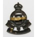 Royal Army Ordnance Corps (R.A.O.C.) Officer's Service Dress Cap Badge - King's Crown